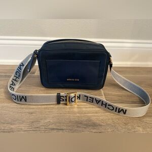 Michael Kors Blue Crossbody bag with Adjustable Strap